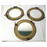 Solid brass nautical ship boat wall
