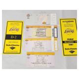 2001/2002 Los Angeles Lakers Kobe Playoff tickets