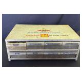 Vintage metal tool box