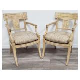 Pair of Michael Taylor Designs, Inc. armchairs