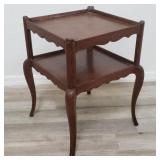 Vintage 2-tier side table