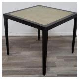 Edward Wormley for Dunbar leather top game table