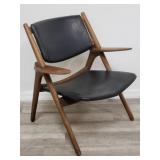 Hans J. Wegner style sawbuck chair