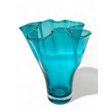 Lenox organic ruffle art glass vase, 10 1/2ï¿½ h.
