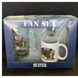 Laker Fan Set Back to back champions cups in box