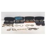 Group of vintage prescription glasses PB
