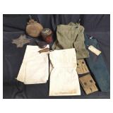 Group of miscellaneous - bags, canteen,