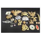 Box of miscellaneous pins