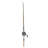 Vintage deep sea bamboo fishing rod