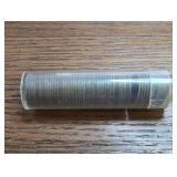 Full roll of 1910 Lincoln Wheat Cent coins. In