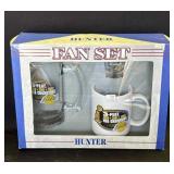 Fan Set Lakers 3-Peat glass cups in box