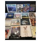 Group of coffee table books (box)