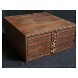 H.H. Hawley Co. 7 drawer filing cabinet