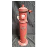 Metal gasoline pump model