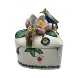 Portmeirion Botanic Hummingbird heart box 5