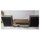 Electrophonic track stereo with 2 speakers