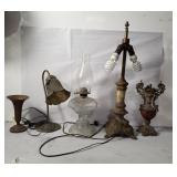 Group of mixed lamps