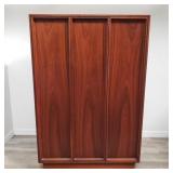 Brown Saltman mid century modern chest cabinet