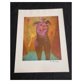 Rufino Tamayo (1899-1991) Mexican artist print
