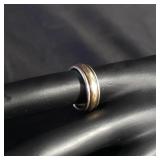 14k & sterling James Avery ring