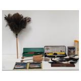 Rifle cleaning kit, Hobby knife 13 in 1, etc.,