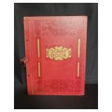 Vintage scrapbook of various national soldiers