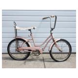 Vintage girls banana seat bike