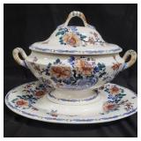 Gien soup tureen set