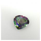 2.55ct triangle mystic topaz gemstone 9x9mm
