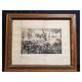 Print of painting by Overend