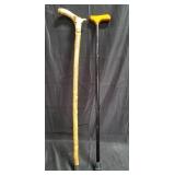 Pair of walking sticks