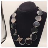 Sobral resin pop art necklace 20"