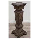 Vintage brass pedestal