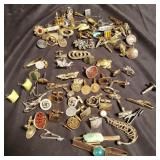Group of pins and clips