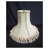 Box of vintage lamp shades