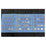 Album of antique Buffalo Nickel coins. In case.