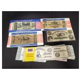 Group of antiqued reproduction Confederate