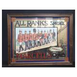 Marcella Cigars advertisement mirror