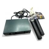Nady handheld wireless microphone system
