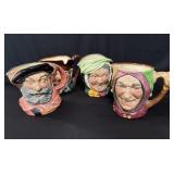 Group of Royal Doulton mugs box lot