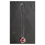 David Yurman sterling silver necklace and