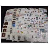 100+ vintage stamped first day covers. Some 22k