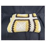 Vintage afghan in box lot 60" x 80"