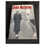 John McEnroe professional Tennis player
