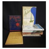 Box of historical books