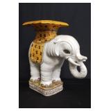 Ceramic Elephant garden stool
