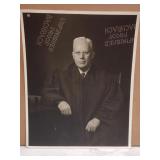 Supreme Court  Justice  Earl Warren photo  by