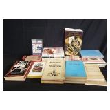 Box of gun and war books