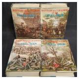4 "Battles & Leaders of the Civil War" books,
