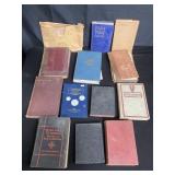 Group of vintage books weight: 14.12 lbs box lot